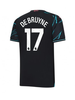 Moški Nogometna dresi replika Manchester City Kevin De Bruyne #17 Tretji 2023-24 Kratek rokav